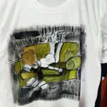 Hand Painted Premium Cotton T-shirt